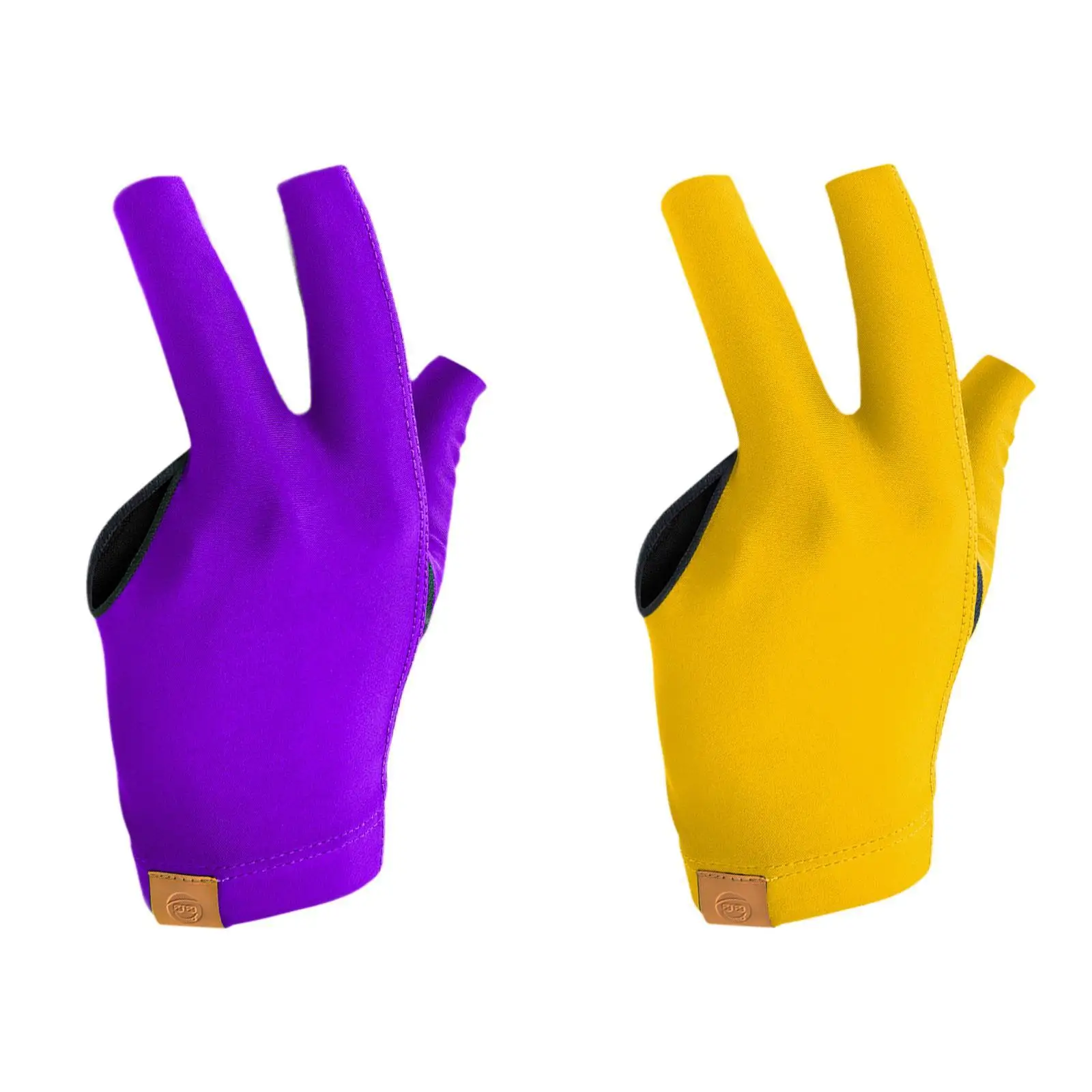 

3 Fingers Pool Glove Wear Resistant Billiard Accessory Nonslip Elastic Glove