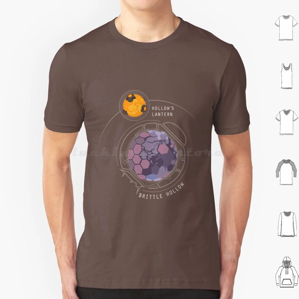 Brittle Hollow T Shirt Men Women Kids 6xl Outer Wilds Space Outer Wilds Nomai Game Video Game Dark Bramble Solar System Quantum