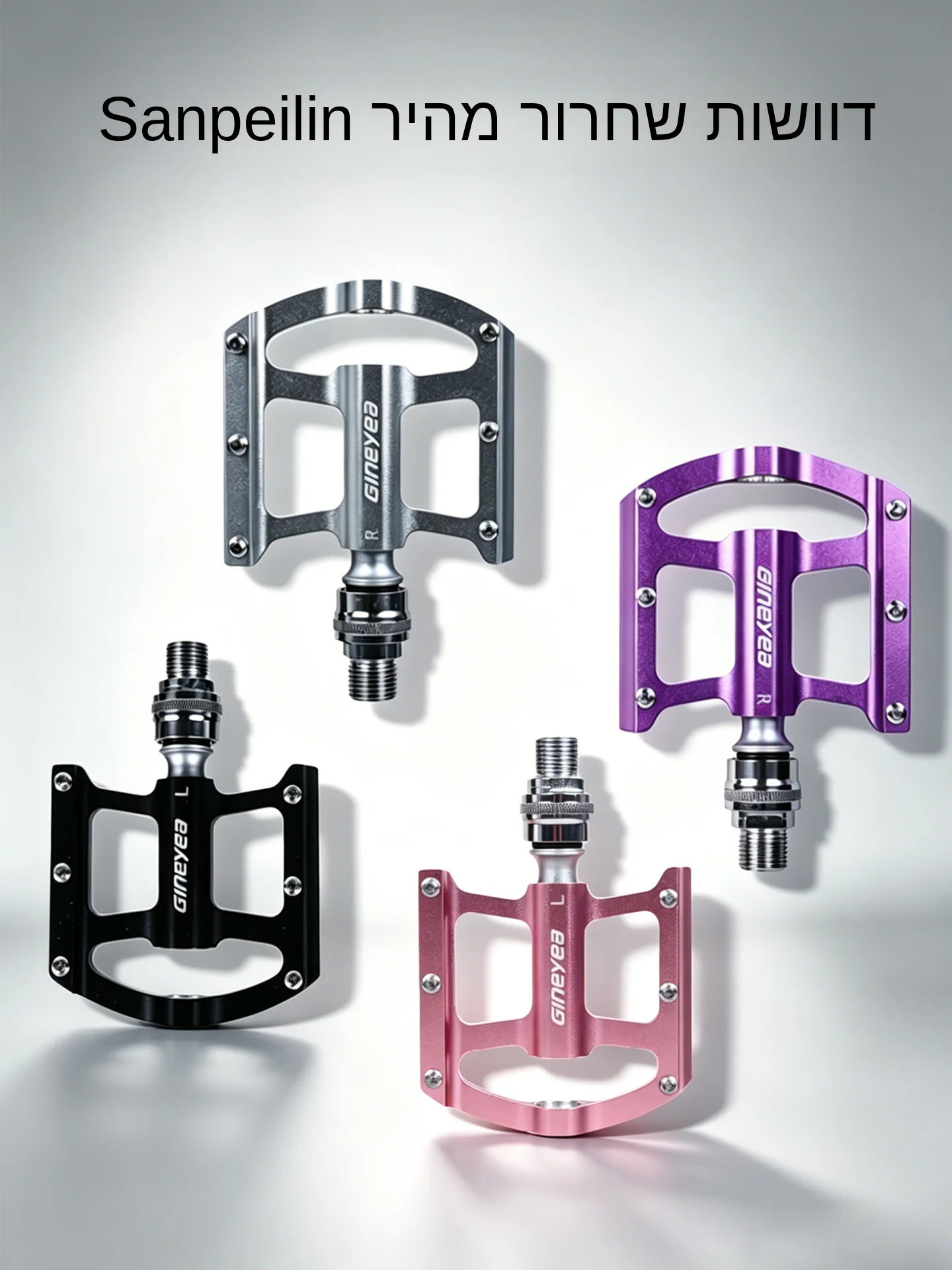 pedales-de-velo-de-route-economiques-en-alliage-d'aluminium-gineyea-k325sf-systeme-de-fixation-rapide-accessoires-de-cyclisme