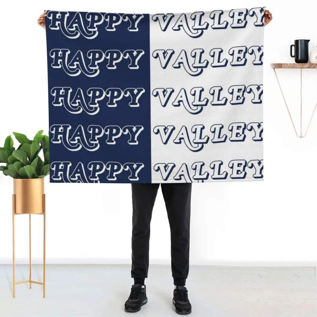 

happy valley Throw Blanket Flannel Fleece Soft Warm Throw Blanket