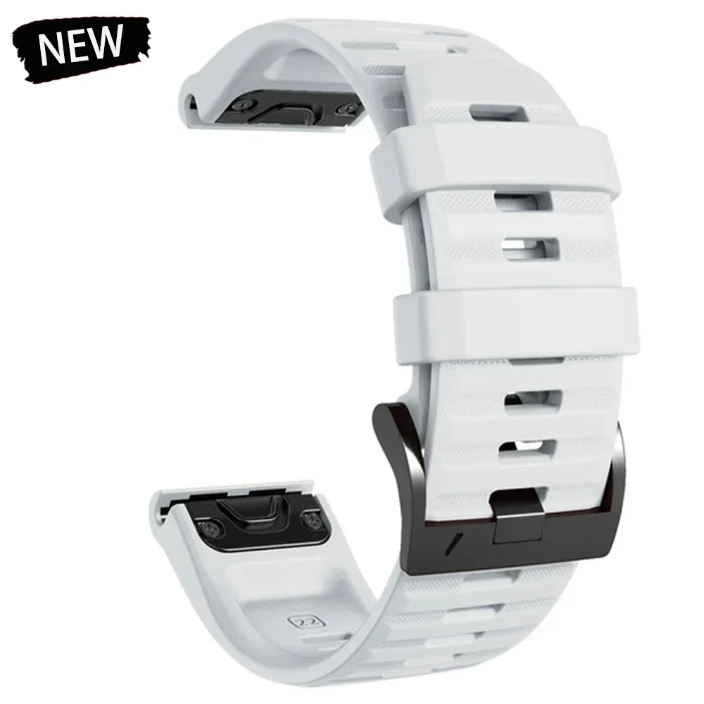 QuickFit Silikon 22 26 mm Armband für Garmin fenix 6 6X Pro 7 7X 5X 5 Plus fenix8 E Armband Forerunner 955 965 Tactix 8 Armband