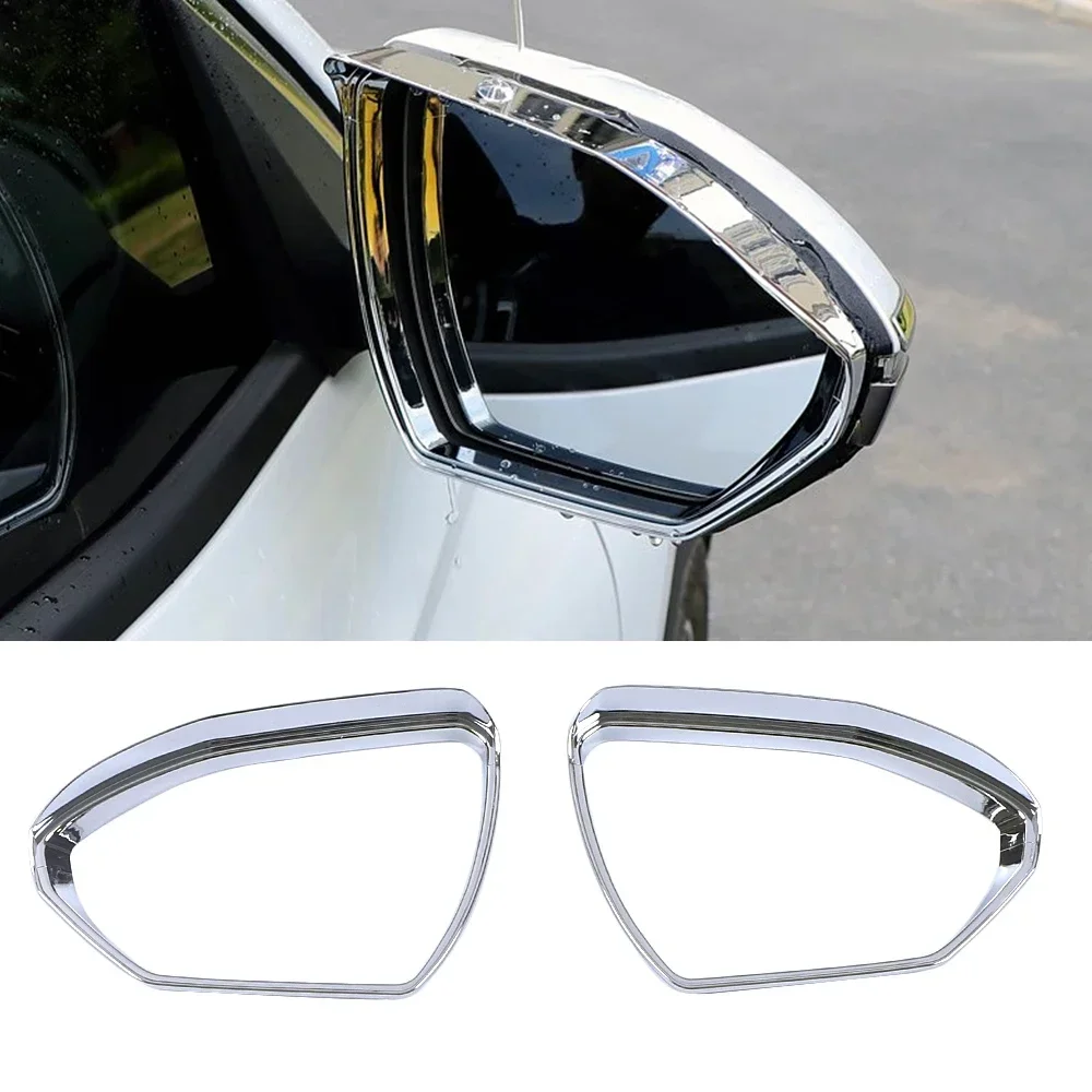 For Hyundai Tucson NX4 2021-2025 Exterior Accessories Chrome Door Handle Bowl Side Mirror Rearview Cover Wheel Eyebrow Trim