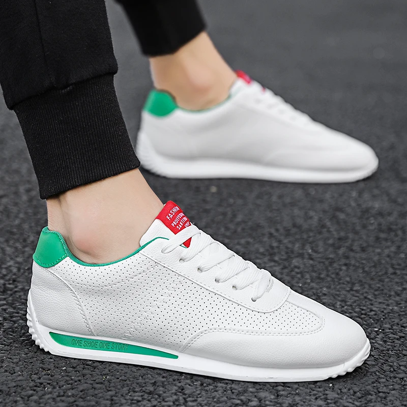 PUPUDA White Sneakers Shoes Men Comfortable Walking Shoes For Men Summer Women Casual Running Sport Vulcanized Sneakers Men 2022