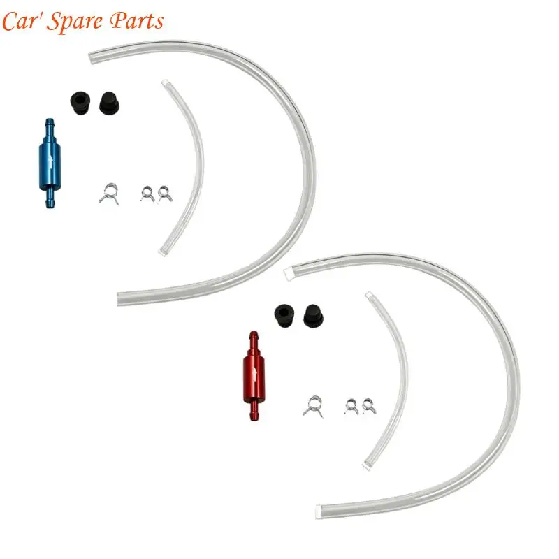 Y4UA Brake Bleeder Hose with Clear Tubing and Bottle for Fluid Draining