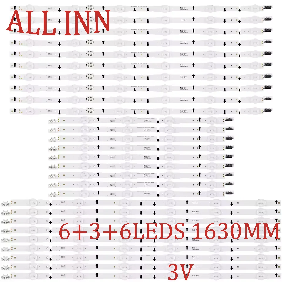 

27 шт./компл. светодиодная лента для UN75H6300AF UN75H6350AF UE75H6475S UE75H6470SS UE75H6400AK LH75DMERTBC UN75J6350 UN75J6360