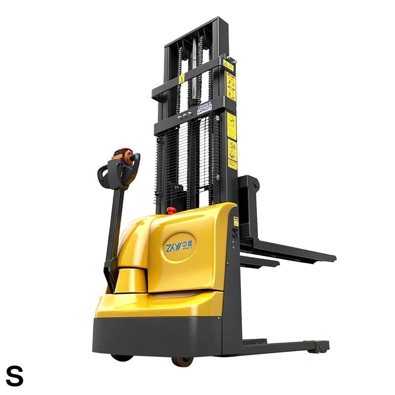 Customized 1.5T/2T Full Electric Pallet Truck Electric Pallet Jack Hydraulic Automatic Lift Forklift With Lead-acid Battery