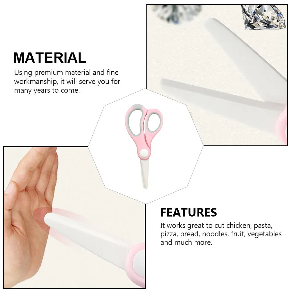 

Ножницы для детского питания, портативный кухонный гаджет для резки курицы, макарон, пиццы, хлеба, лапши, овощей, фруктов, многофункциональные