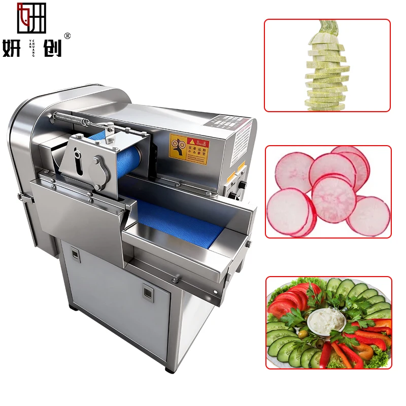 Fruit Vegetable Processing Machine Convenient Multifunctional Small-leaf Vegetable Cutting Machine Adjustable Length