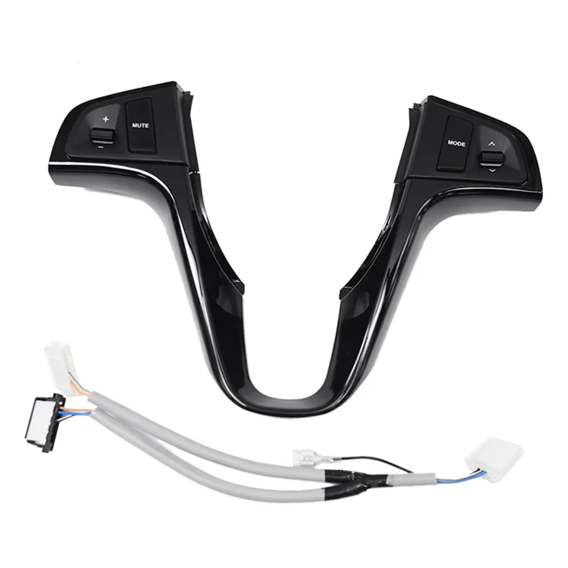 

Car Multifunction Steering Wheel Button Switch With Harness 96700-1R0304X For Hyundai Verna Solaris 2010-2016 Replacement Parts