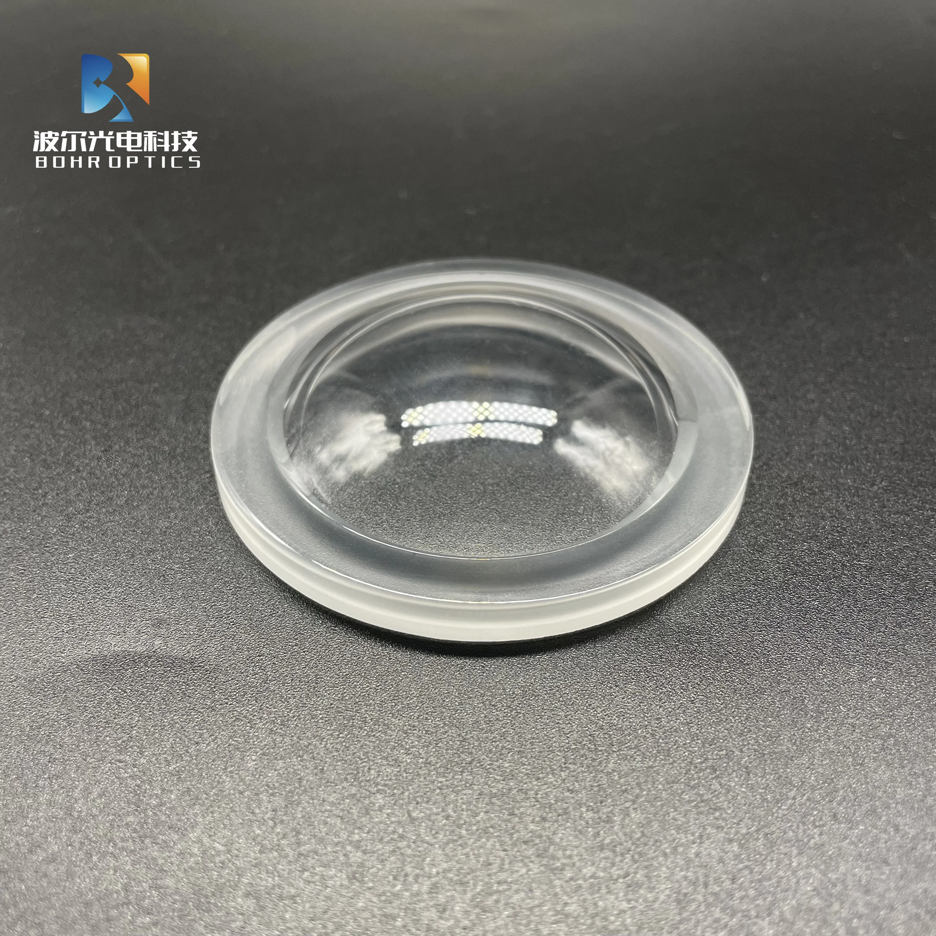 

Fresnel Lens D69.8mm Smooth Surface Luminous Angle 90° High Borosilicate Glass Used for LED Spotlights Optical Instrument