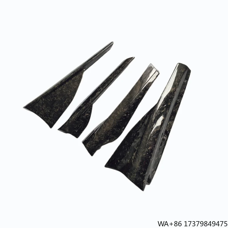 

540 570 Upgraded to 600LT Style Forged Carbon Fiber Side Bumper with Extended Skirt Separator for Mclaren 540C 570S Body Kit