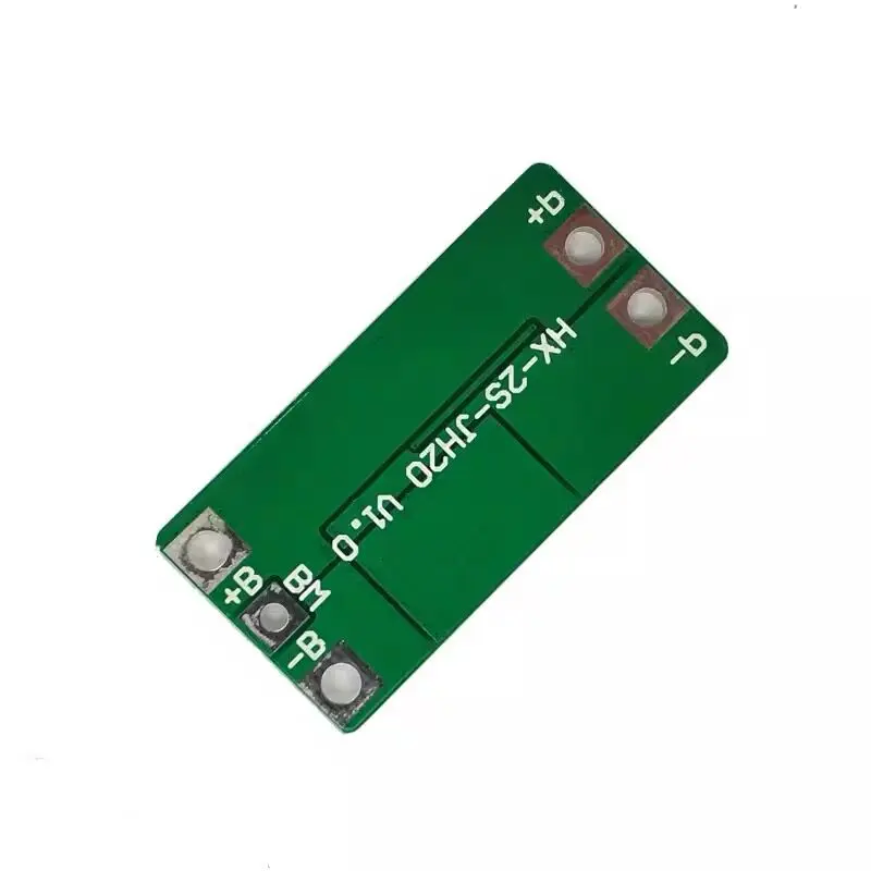 2S 6.4V LFP / 7.4V Li-ion Protection Board, 8.4V w/ Bal, 10A Overcharge, Min Order 30pcs