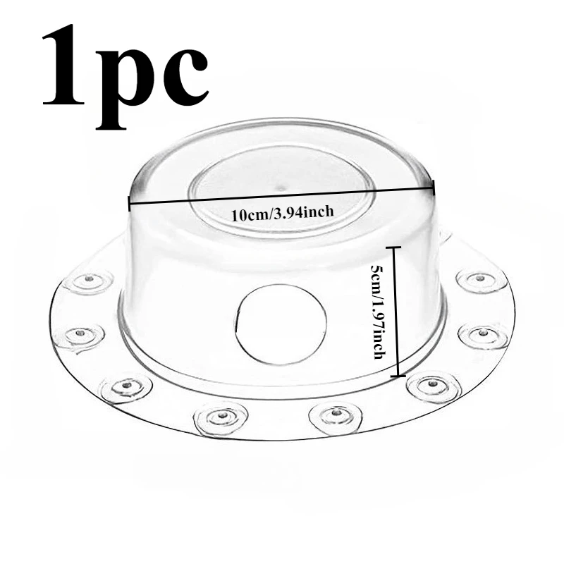 Bath tub overflow drain cover with suction cup seal - Adjustable type Leak-proof bathtub stopper that can prevent water leakage.