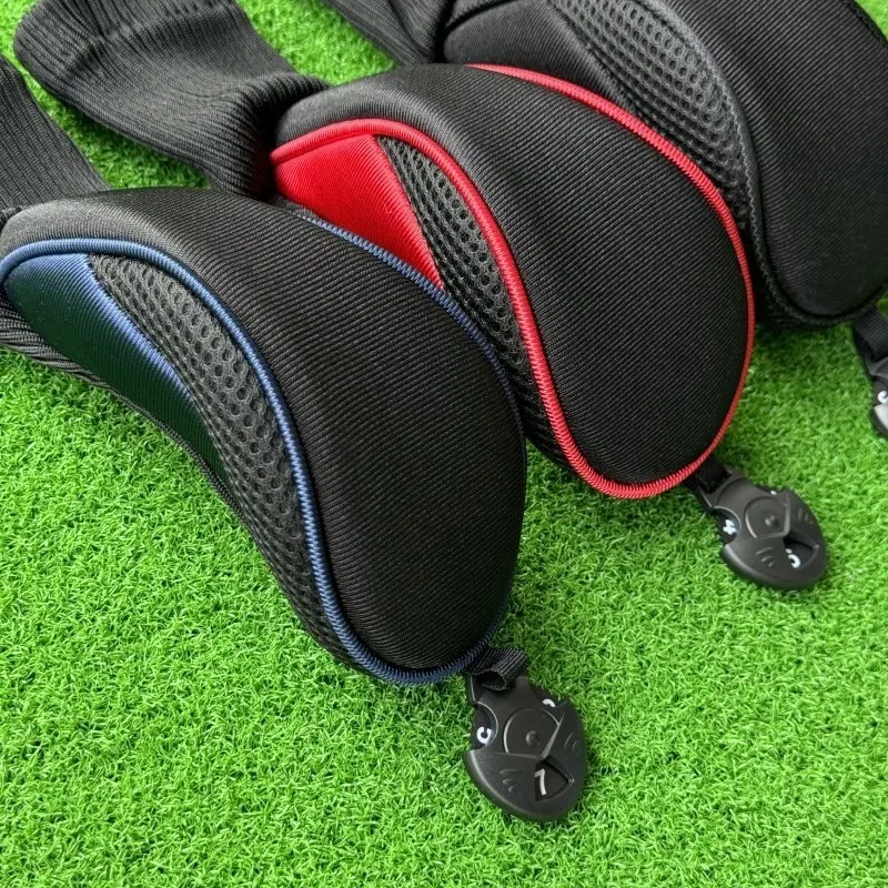 قطعتان من غطاء رأس الجولف الهجين الناعم لنادي الجولف أغطية رأس UT أغطية رأس الجولف باللون الأسود