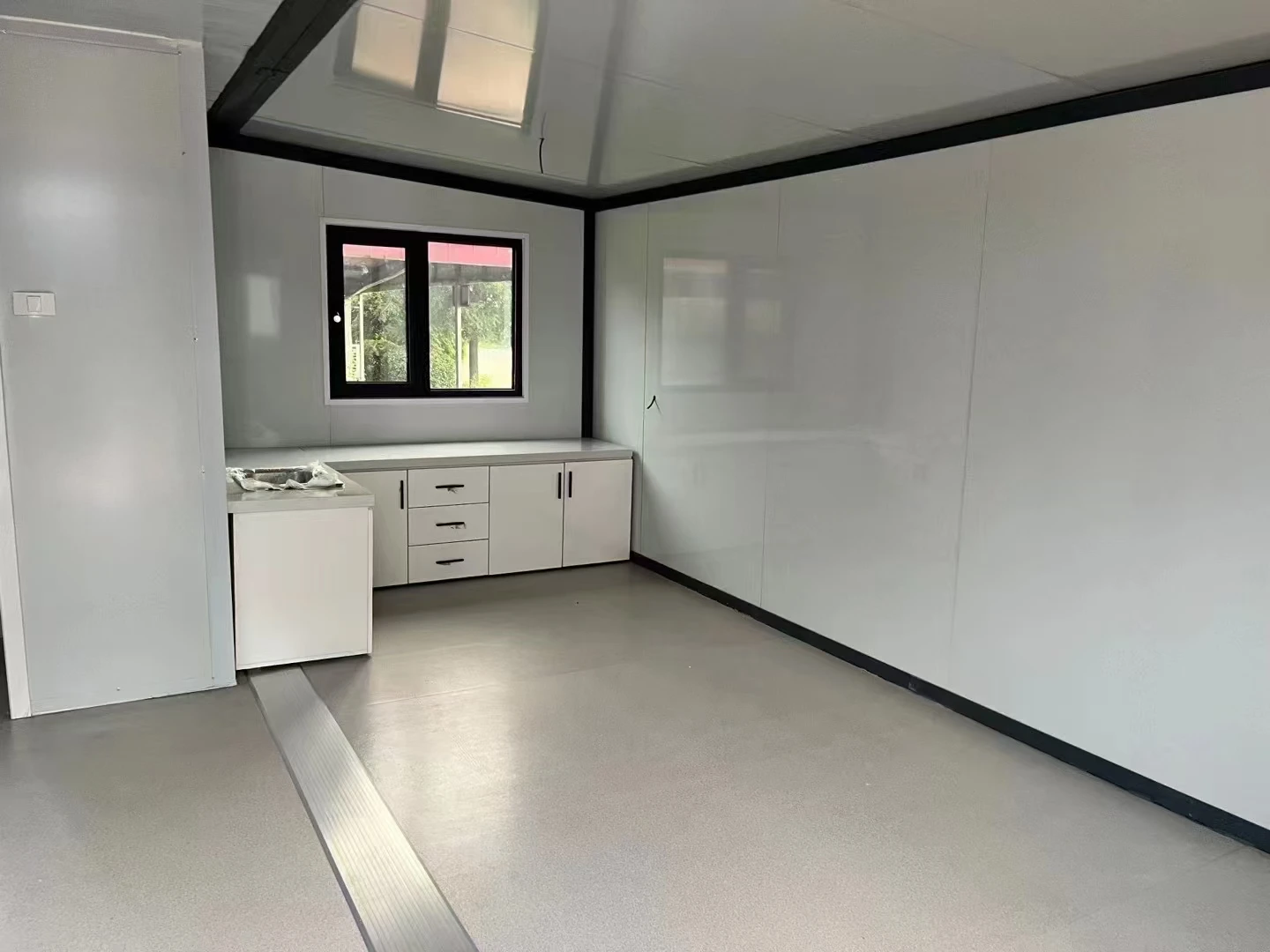 إيداع منزل قابل للطي مزدوج الجناح عالي الجودة مصنوع حسب الطلب؛ منزل حاوية قابل للتوسيع