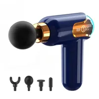 ad Massage Gun High Frequency LCD Screen Vibration Fitness Body Neck Back Muscle Relaxation Electric Massager Fascia Gun