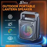 SING-E ZQS1372 Bluetooth v5.0 Speaker USB Portable 10m Connection Distance Long Lasting Battery Life Outdoor Home Music Player