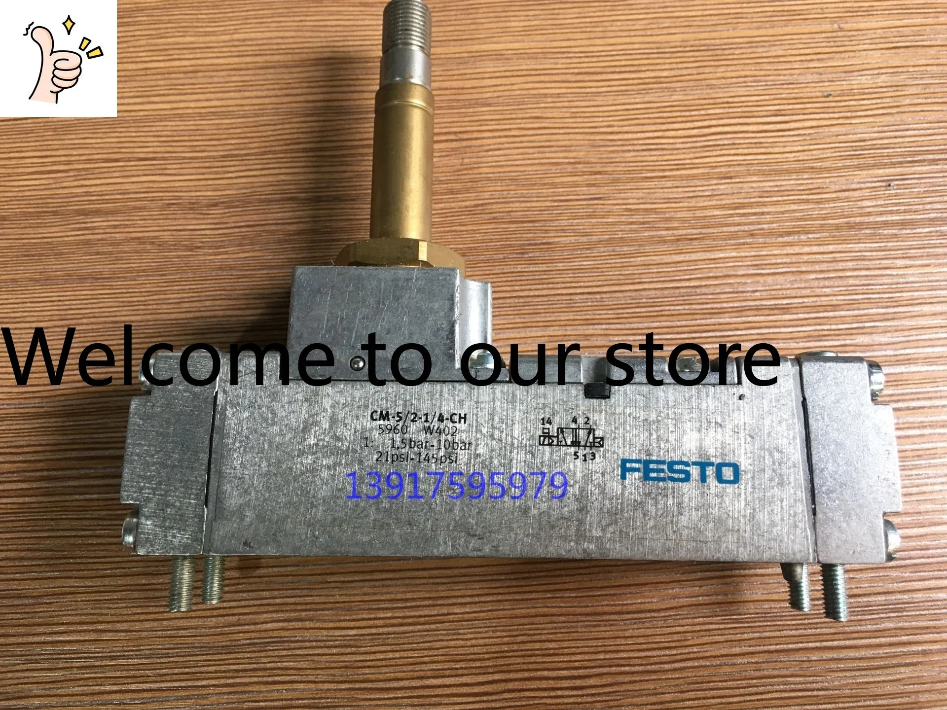 FESTO Festo Solenoid Valve 5960 CM-5/2-1/4-CH In Stock.