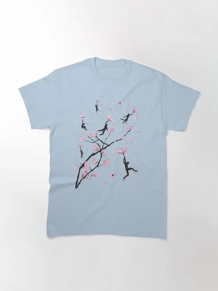 Blossom Flight Classic T-Shirt Short Sleeve Tops Tees Cotton Print Tshirts New Fashion Top Tees