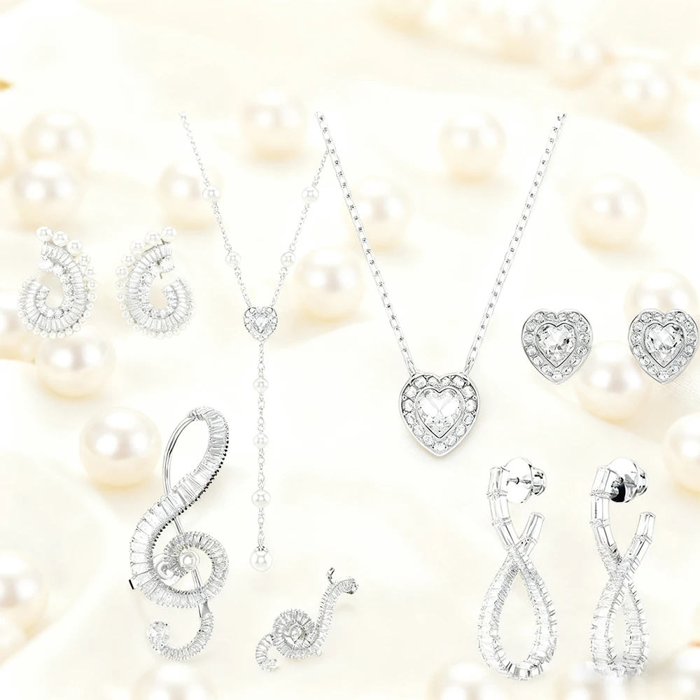 

2025 New Elegant accessories 2025 New Christmas Crystal Pendant, SW - style Set for Xmas Decorations