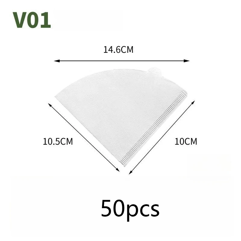 50/100ct Cone Coffee Filter Papers product image