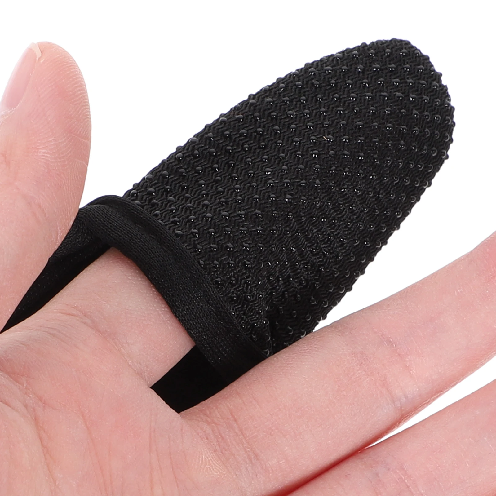 

3 Pcs Anti-slip Wear-resistant Fishing Gloves Index Protector Non-slip Single Finger Stall Adjustable Elastic Band Wrist Strap