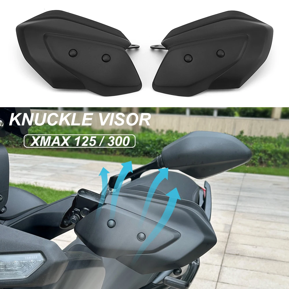 

New Knuckle Visor Motorcycle Windproof Handguard Hand Guards Windshield For YAMAHA XMAX125 XMAX300 X-MAX 125 X-Max 300 2023 2024