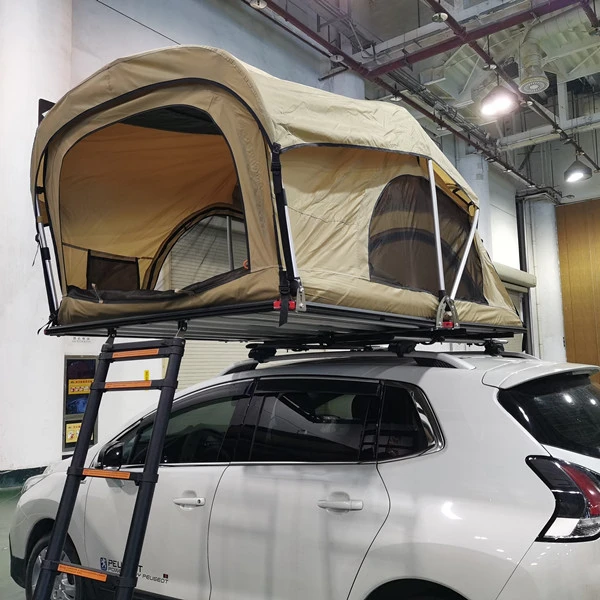 Lightweight Tetto Auto Soft Shell Roof Top Tent Aluminum Rooftop Tent Overland Tetto Auto Car Roof Top Tent