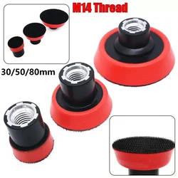 1/2/3 Inch Backing Plater Pad Sanding Polishing-Pad Holder For Car Washing Care Sponge Pads Backer Discs Thread