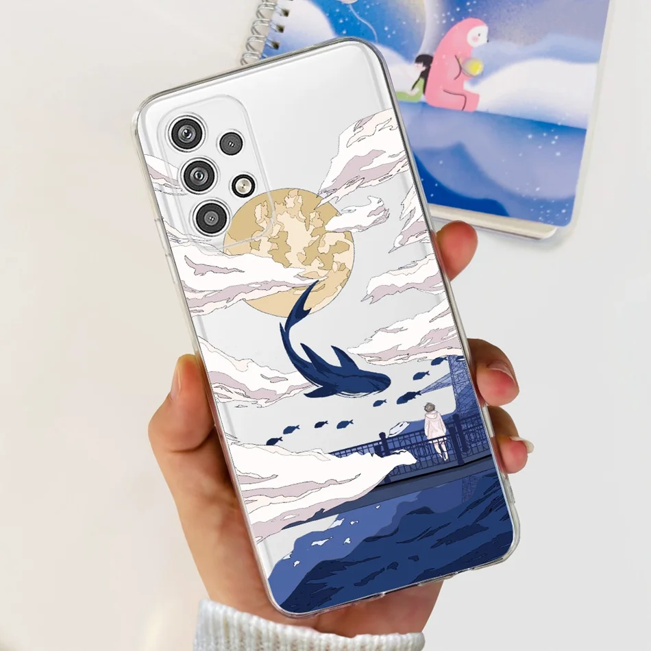 For Samsung Galaxy A23 5G Phone Case SamsungA23 A 23 4G 5G SM-A235F SM-A236B Fashion Cool Pattern Soft Silicone TPU Cases