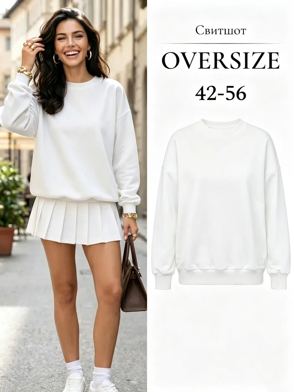 Lässige Fleece-Warme Einfarbige Kapuzenpullover Streetwear Damen-Sweatshirts Trendige Übergroße O-Ausschnitt Pullover Herbst-Damenmode im Angebot – Detail 11