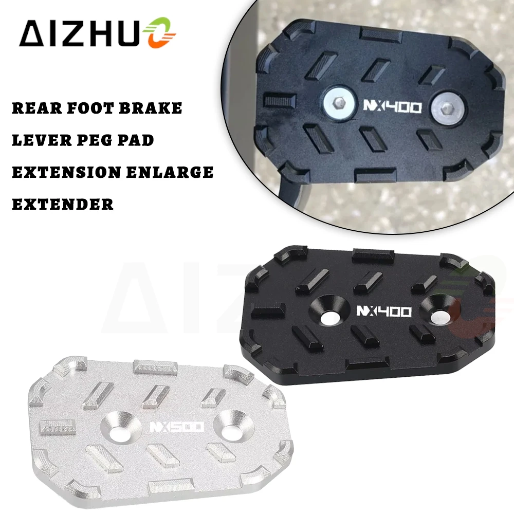

Для HONDA NX 400 NX 500 2023 2024 2025 аксессуары для мотоциклов NX400 NX500 передний ножной тормозной рычаг педаль увеличитель удлинитель