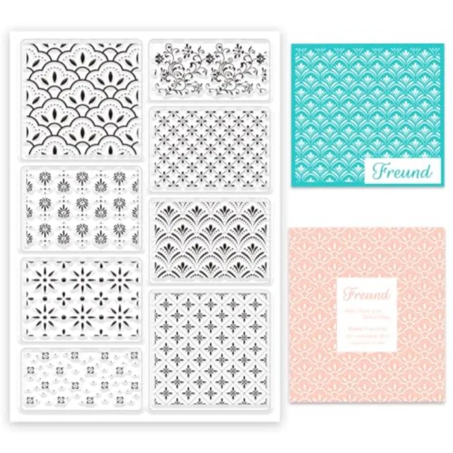 Pattern Clear Stamps for Cards Making DIY Scrapbooking Photo Album Decoration