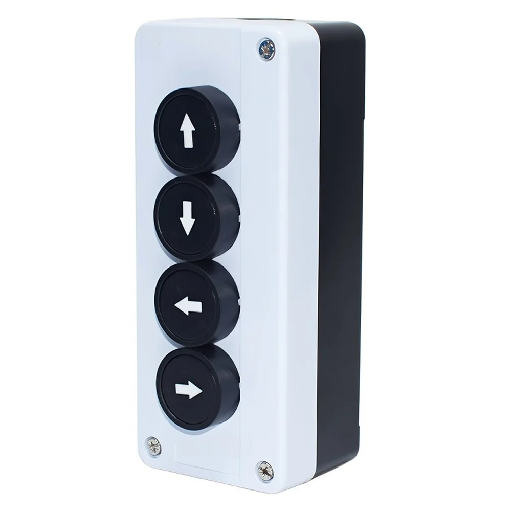 IP40 Enclosure 4-hole Switch Box High-quality Plastic Wide Temperature Range 1 Million Cycles For Harsh Environments