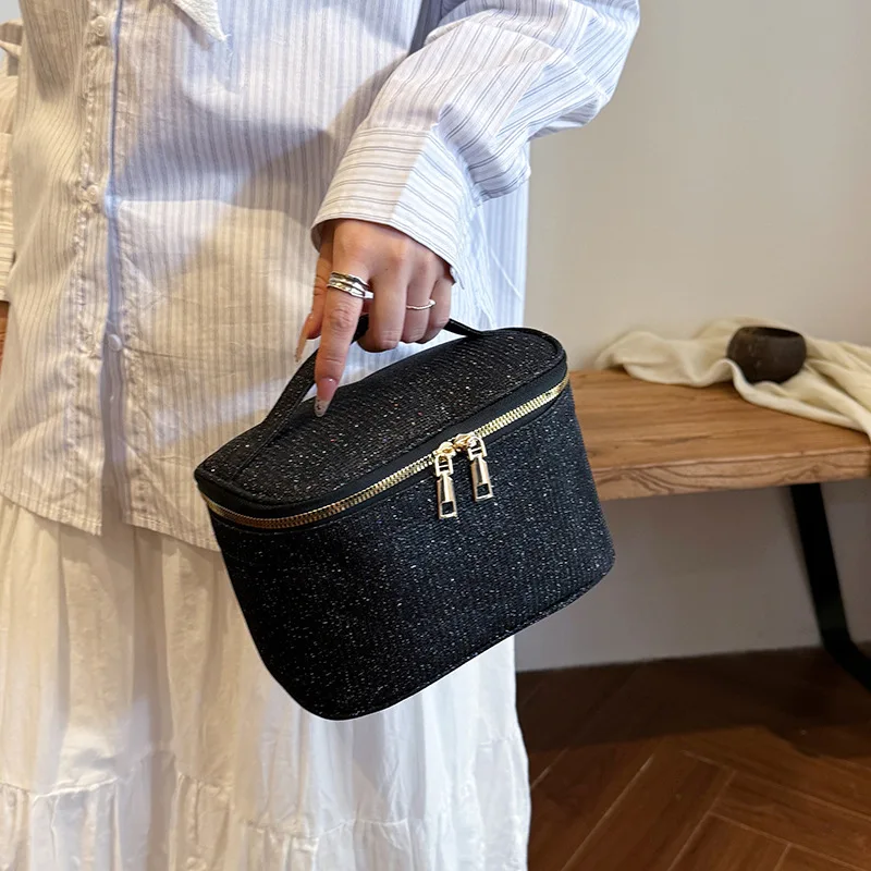 Neue Handtasche Große Kapazität frauen Einfache Vielseitige Tragbare Reisetaschen Elegante Mode Platz Wc Kosmetik Tasche Trend