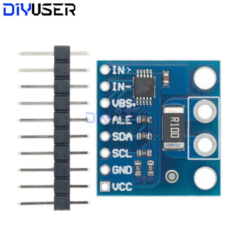 Imagen 7: Módulo de sensor de monitoreo de energía INA226, interfaz I2C bidireccional CJMCU-226 para Raspberry Pi, alta precisión, 2 uds.