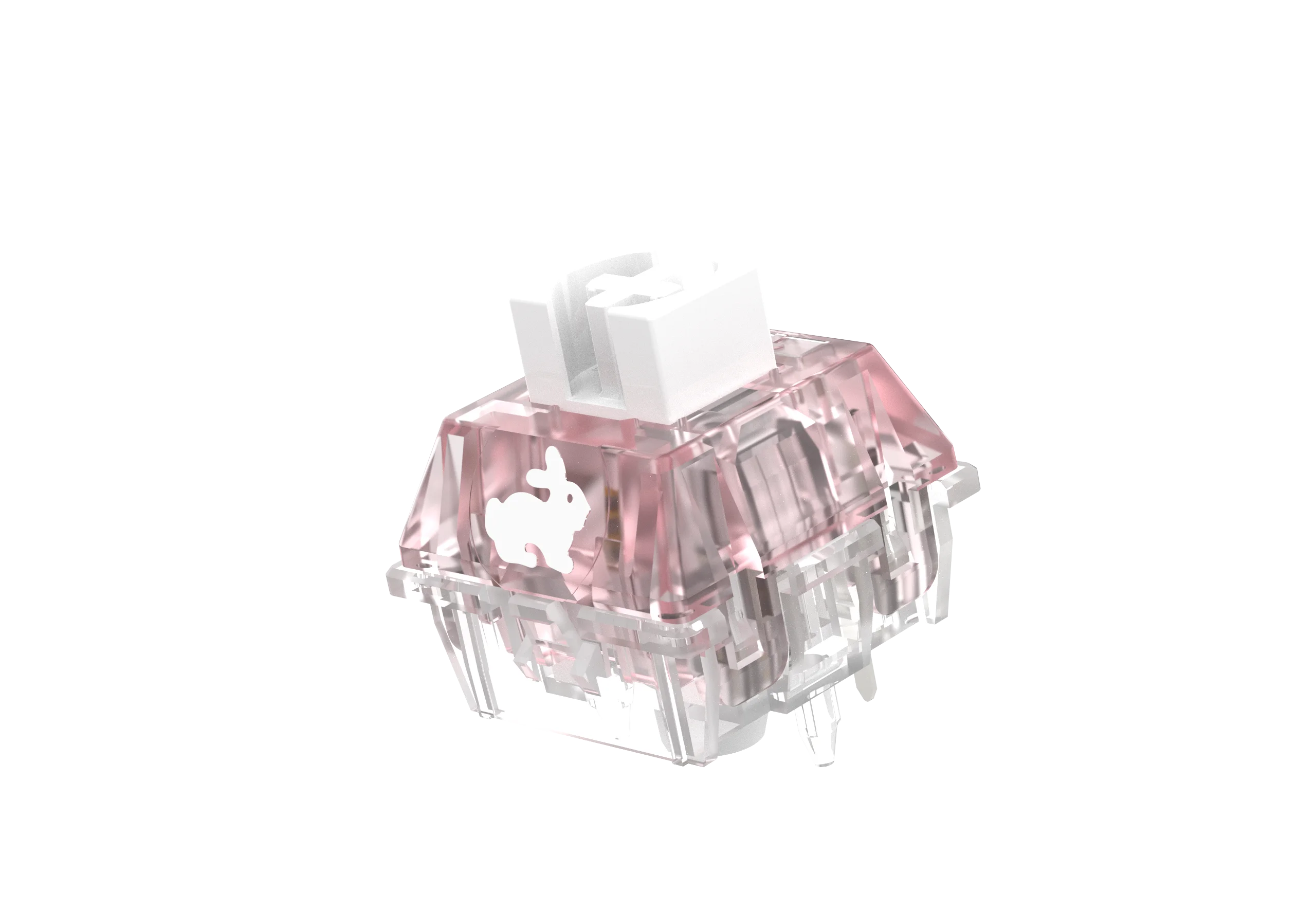 TTC Rabbit Switch, Factory Pre-lubed Dust-Proof Stable Linear Silent Mechanical Keyboard Switch