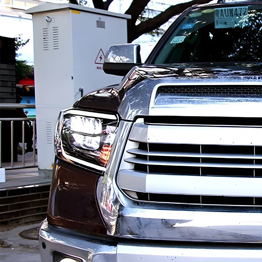 Auto Headlights Assembly For Toyota Tundra 2014-2020 LED Car Front lamps Upgrade High Configure Projector Lens Accessories