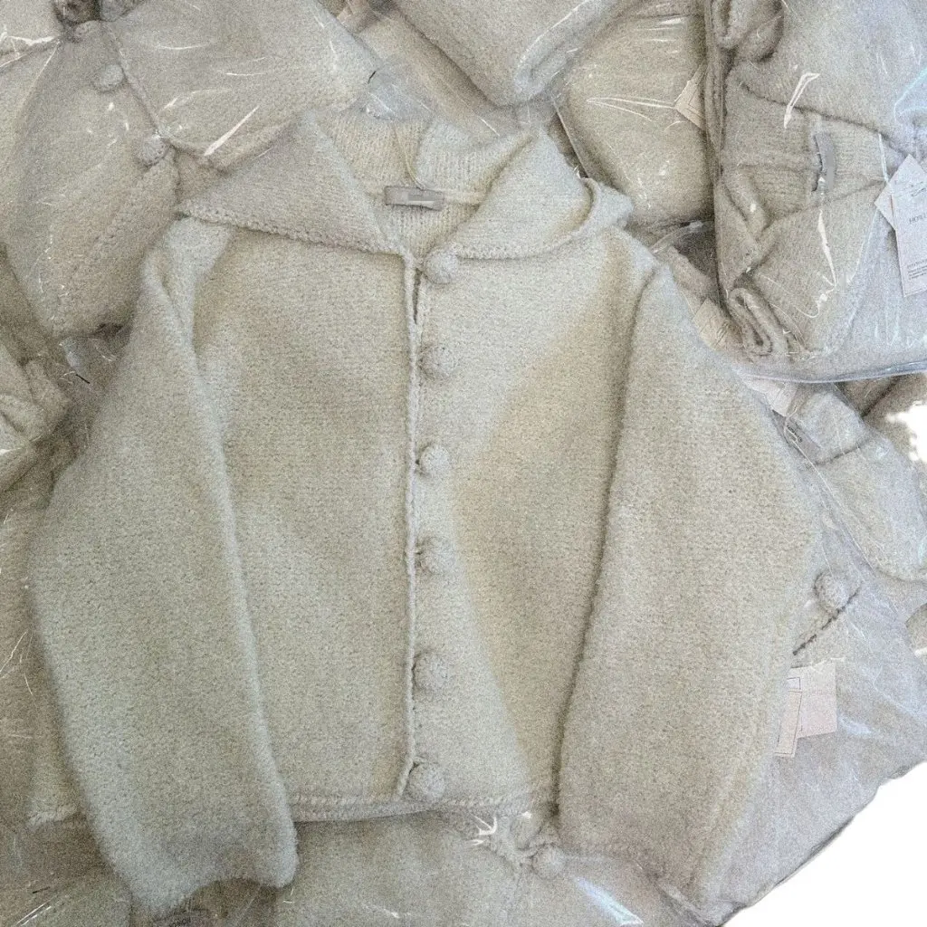 

Dongdaemun женский кардиган с капюшоном в корейском стиле, молочно-белый шерстяной пиджак с кольцом, осень-зима, новинка 24, товары на складе