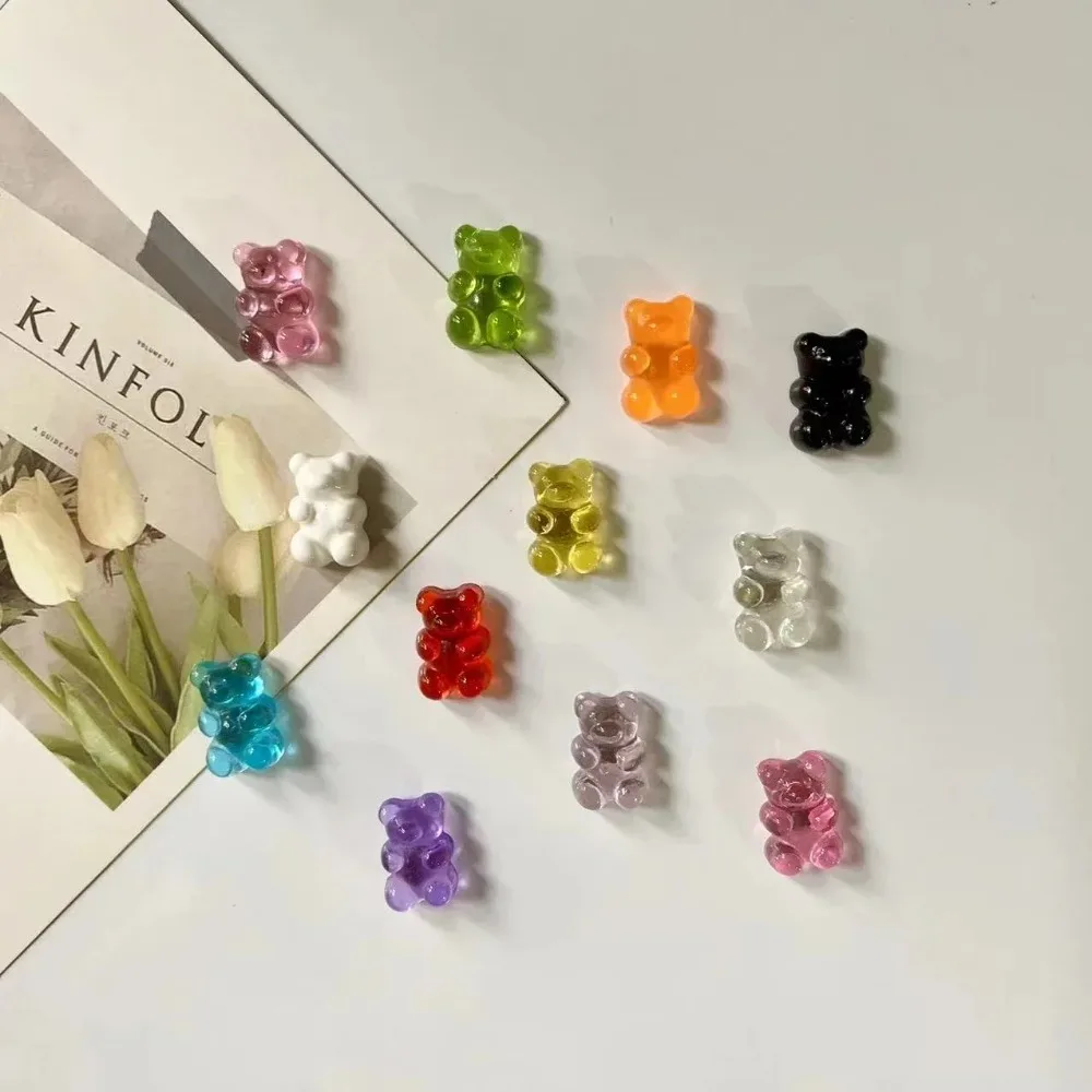 10Pcs Sweet Bear Refrigerator Magnet Magnet Blackboard And Whiteboard Sticker Photo Message Magnet Magnetic Sticker