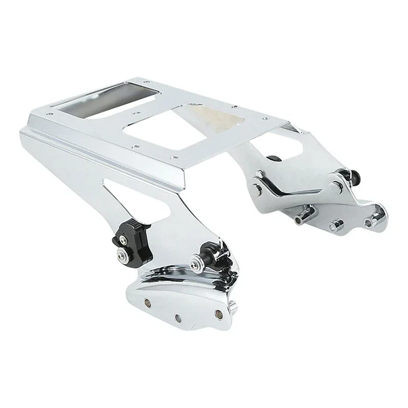 Zestaw montażowy bagażnika motocyklowego, odłączany, do Harley Touring Electra Road Glide 2009-2013, stelaż bagażowy, okucia dokujące.