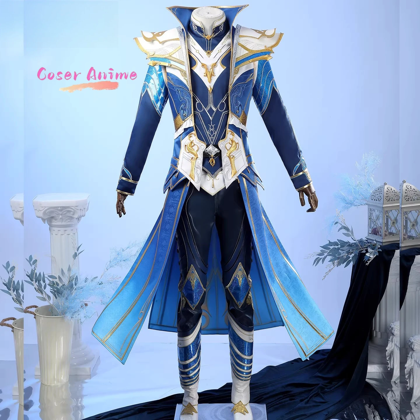 

Tang San Cosplay Costume Game Soul Land Uniform Halloween Carnival Party Christmas Play Role Clothes Clothing