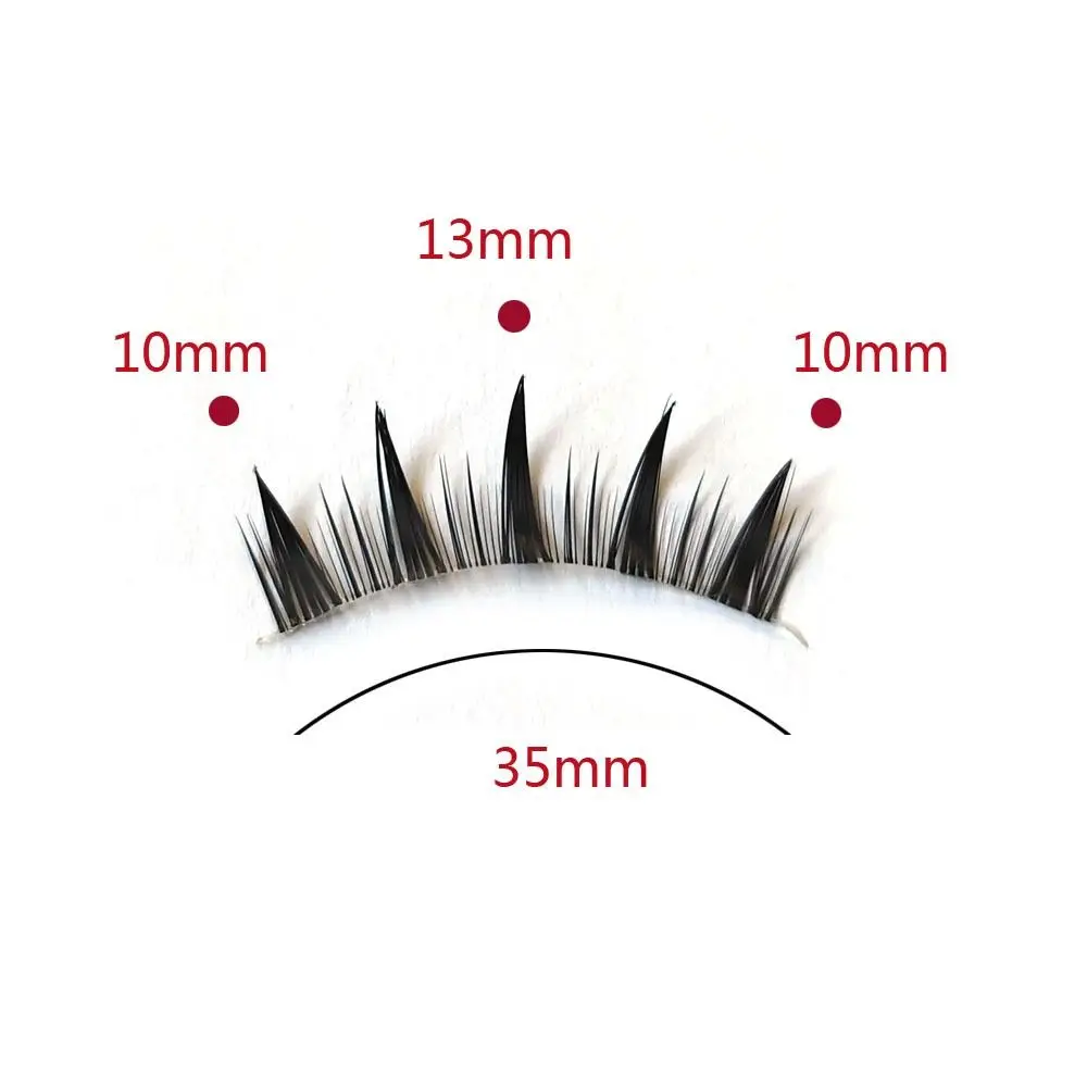 여성용 긴 인조 속눈썹, 젖은 인조 속눈썹, 두꺼운 애니메이션 일본 눈 속눈썹, 드라마틱한 긴 가짜 속눈썹, 만화 코스프레