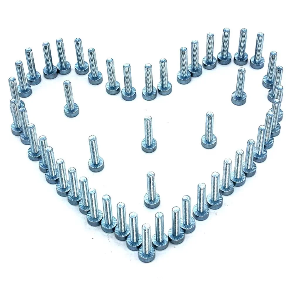 50 Stück T27 Torx-Schrauben M5 x 25 für Stihl Makita Dolmar Oleo-Mac Kettensäge Bruchutter Gebläse Bodenfräse – Detail 3