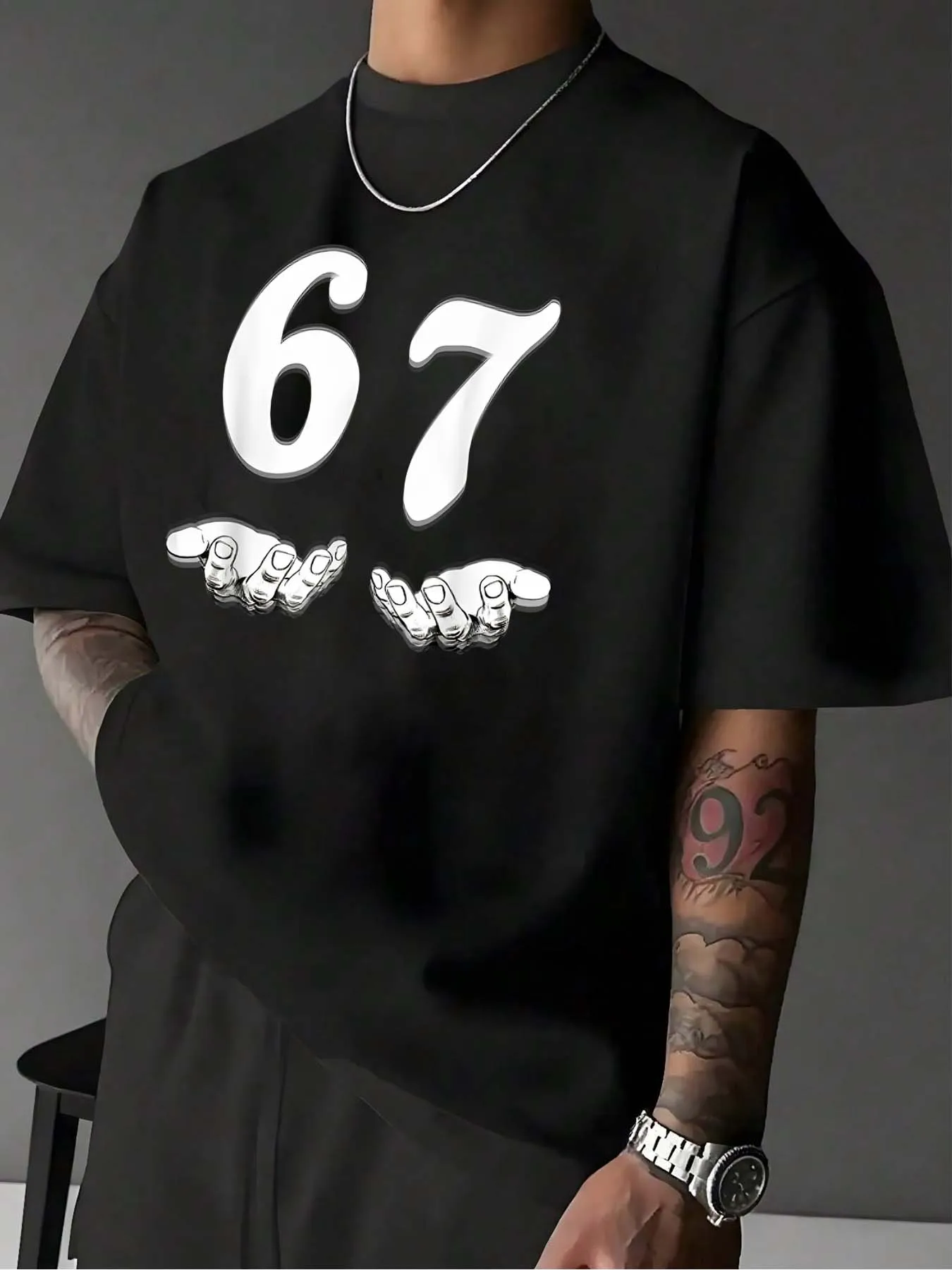 تي شيرت صيفي بأكمام قصيرة للرجال لعيد الميلاد مع نمط مطبوع للجنسين مناسب لحفلات الملابس المنزلية كهدية