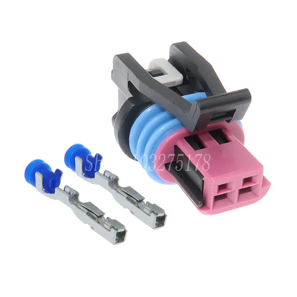 1 Satz 2-polig 15449028 13543639 Steckdose des Wasser temperatur sensors für Blinker für Buick Chevrolet – Detail 1
