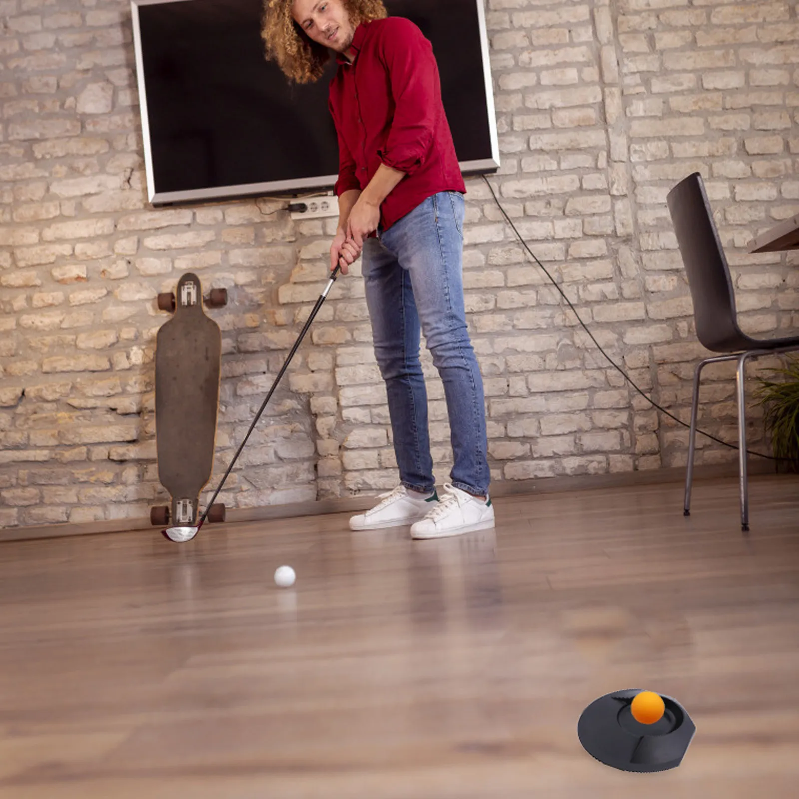 

Набор из 3-х портативных легких тренировочных чаш для гольфа, тренажер для отработки ударов, для использования дома, в офисе, спортзале, на ковровом покрытии, оборудование для тренировок по гольфу