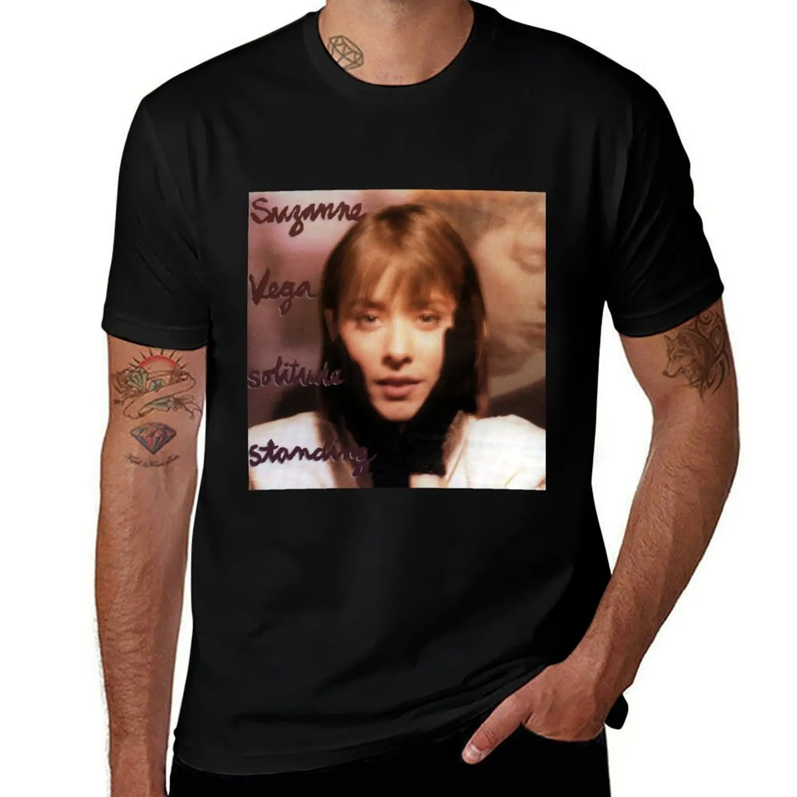 Solitude standing T-Shirt Lightweight Basic Short Sleeve Shirt