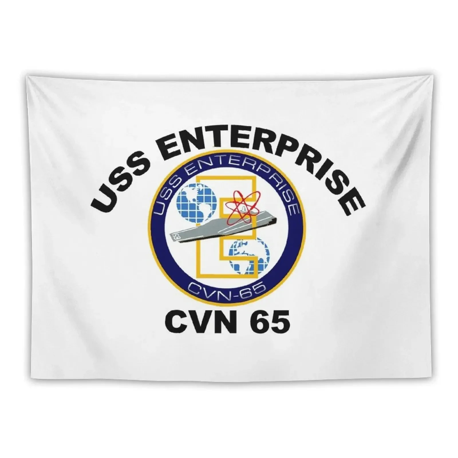 

USS Enterprise (CVN-65) Tapestry Luxury Living Room Decoration Kawaii Room Decor Wall Coverings Tapestry