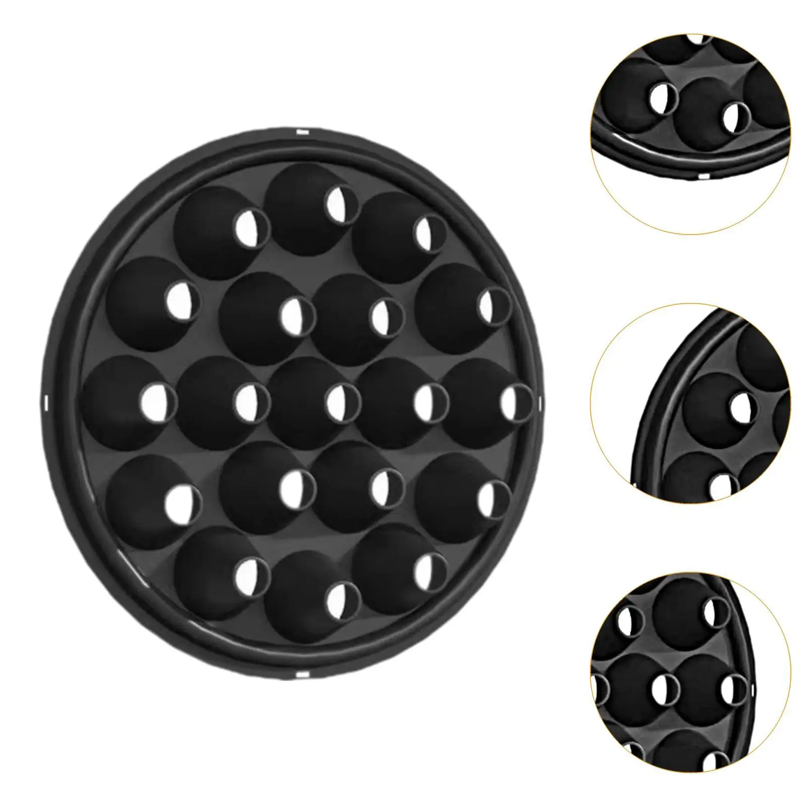 Fan Cooling Tool Sturdy Humidifying Round Gathers Airflow Fan Accessory Fan Cover for Home Office Bedroom Vertical Fan Stand Fan